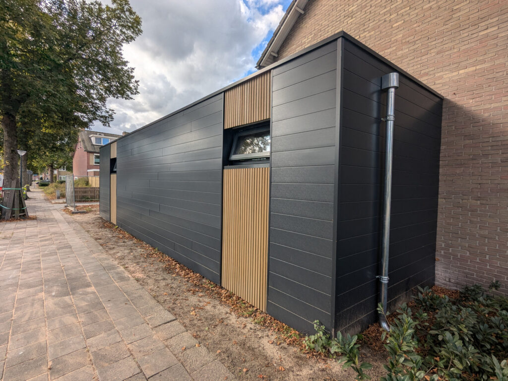 Aanbouw composiet gevelbekleding — foto 6