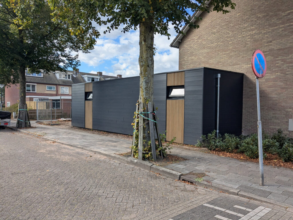 Aanbouw composiet gevelbekleding — foto 5