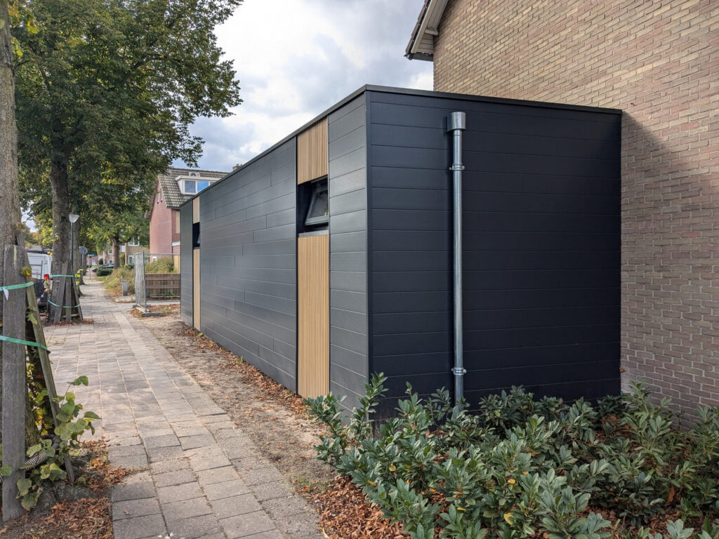 Aanbouw composiet gevelbekleding — foto 4